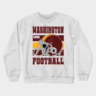 Washington Retro Football Crewneck Sweatshirt